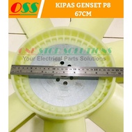 P8 67 CM GENSET FAN FOR MITSUBISHI 6D14 6D15 6D16 GENSET