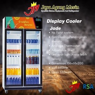 Terbaik Showcase Cooler JADE RSA/ Showcase Minuman Pendingin RSA JADE