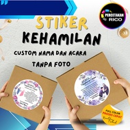 (30 pcs) P1 Pregnancy Thanksgiving Stickers, 7 months, 4 months of pregnancy,/, 4 months