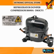 DONPER D65CY1 - R600A COMPRESSOR REFRIGERATOR - KOMPRESSOR MOTOR PETI SEJUK