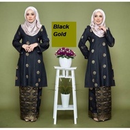 Baju kurung Pahang Songket Tenun Bunga Tabur(Hot selling)(S-XXL)