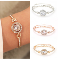 Gelang wanita terbaru 2021 / Gelang Emas Gelang wanita putih / Gelang terbaru model korea / aksesori