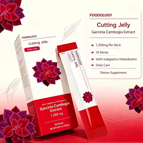 Pomegranate Jelly Sticks 25g X10 Garcinia Cambogia Chia Seed Fiber Collagen Daily Care GMP Certified