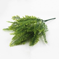 7 branches Artificial Fern Leaves Plants Fake Lifelike Plastic Persian Grass Flal Decation Home Dec