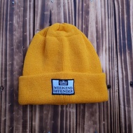 kupluk weekend offender Ormano Topi Kupluk Garis Tiga rajut Beanie Wool Winter Cap Skullcap Casual/k