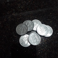 Uang Koin Kuno 50 Rupiah Rp 50 Gambar Burung Tahun 1999