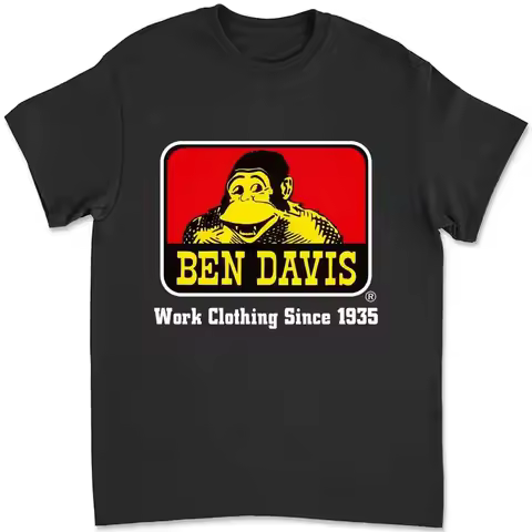 Ben Davis T Shirt Men Classic Logo Cotton Colors 418L