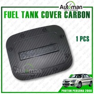 Car Fuel Tank Cover Carbon Matte Black Proton Exora Saga BLM FLX Preve Wira Saga Iswara Gen2 Iriz Persona Saga