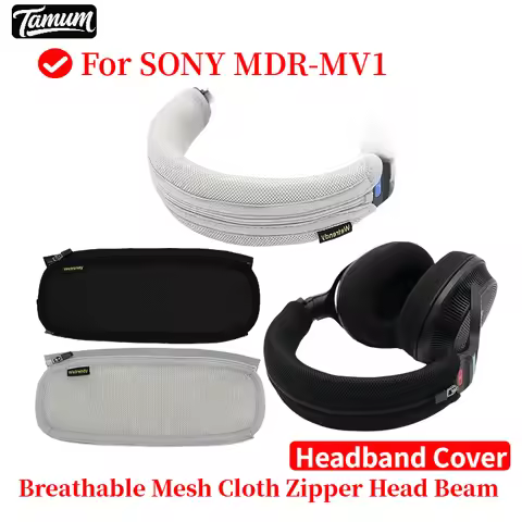 Comfortable Headband Cushion Replacement For SONY MDR-MV1 Headphones Head Beam Sleeve Cover