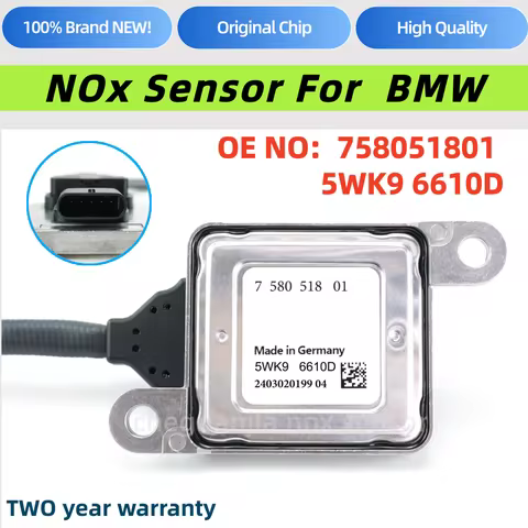 5WK96610D 758051801 New Nox Sensor 5WK96610J N43 For BMW E81 E82 E87 E88 E90 E91 E92 E93 LCI N43 116