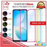 CL616 TEMPERED GLASS GLOW IN THE DARK YI TAI INFINIX HOT 12i 8