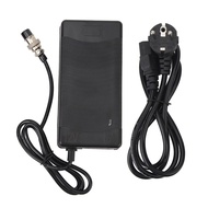 Myhome-sg 54.6V 5A Battery Charger with 3 Prong GX16 Plug Electric Bike Scooter Power Supply Adapter