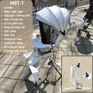 [Chính hãng] Xe đẩy gấp gọn M9 M2 K1 K8 M8 2 chiều 3 tư thế  Bảo hành 12 tháng cho bé từ 2 tháng đến