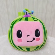 cocomelon cotton bag pack /2zipper /