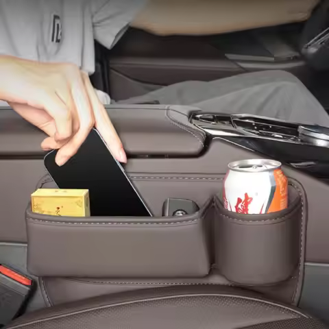 For Audi A4 B8 S4 RS4 A6 C7 Avant A7 A8 H4 A5 S5 RS5 8T Q3 Q5 SQ5 8R Car Seat Side Gap Storage Box M