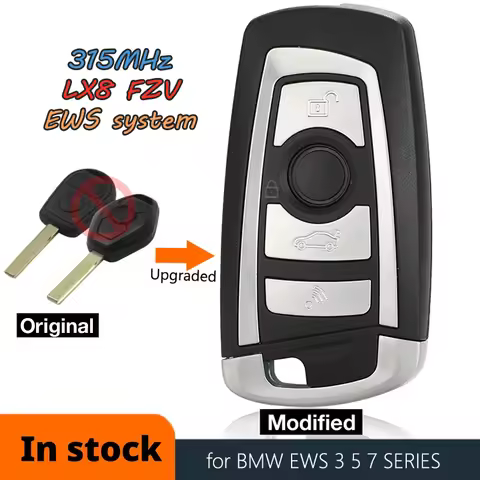 KEYDIY LX8 FZV EWS Modified Remote Key 315MHz / 433MHz ID44 Fob for BMW E36 E38 E39 E46 E53 E60 E61 