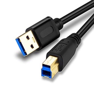 Jelly Tang USB 3.0 Cable A Male to B Male 10Ft,Superspeed USB 3.0 A-B/A Male to B Male Cable - for S