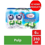 Ice Cool Young Coconut Can Juice Pulp6s