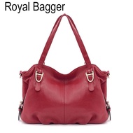 Royal Bagger Tote กระเป๋าผู้หญิงหนังวัวแท้2020ใหม่ไหล่กระเป๋าแฟชั่นสุภาพสตรีกระเป๋าถือ Totes