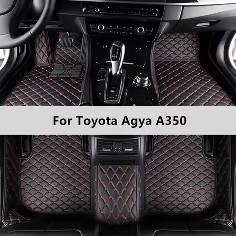 Custom Car Floor Mats For Toyota Agya A350 2023 2024 2025 2026 Floor Mat Car Mat Accessories Interio