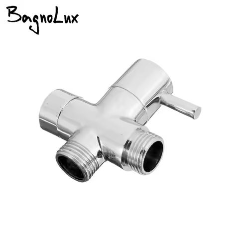 High Quality Brass Multi Function 3 Way Shower Head Diverter Valve G1/2" Three Function Switch Adapt