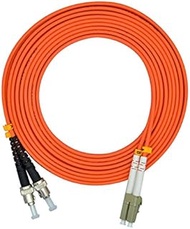 20Meters 65ft LC to ST Duplex 62.5/125 OM1 Multimode Fiber Optic Cable Jumper Optical Patch Cord LC-