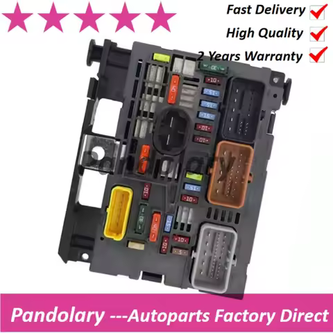 New 1pcs Engine Fuse Box for Peugeot 307 308 408 807 Expert Partner (B9) Citroen Cars Accessories 96