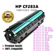 {COMPATIBLE} HP CF283A BLACK TONER CARTRIDGE FOR HP Laserjet Pro MFP M125/M125NW/M125RNW/M126/M127/M