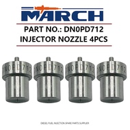 4pcs Diesel Fuel Injector Nozzle DN0PD712 ME743426 for Mitsubishi 4M40 Canter FB FD