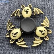 TTSTE Finger Spinner, Zinc Alloy ADHD Anxiety Fidget Spinner, Hand Spinner Cool Brass Color Funny Ha