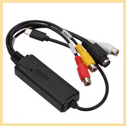 GOOD-TYPE-C Video Capture Card Video Capture Adapter VHS To DVD Video Capture For Mobile Phone /PC