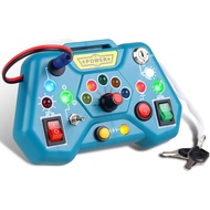 Toddler Busy Board for 2-4, Montessori Sensory Board, Sensory Toys for Toddlers 1-4 Year Old, 18 Mon