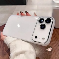 New Matte Frame Clear Phone Case For Vivo T4 Ultra T4X T3X T3 Lite T2 T2X T1 S1 Pro Snapdragon 778G 