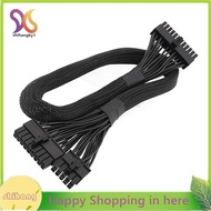 18 Pin+10 Pin to ATX 24 Pin Cable Motherboard Power Cable for  HX750i / 850i / 1000i/HX1200i Weaving