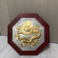 ROYAL SELANGOR PEWTER With 24K GOLDPLATE連盒全新 24k金擺設 金龍擺設