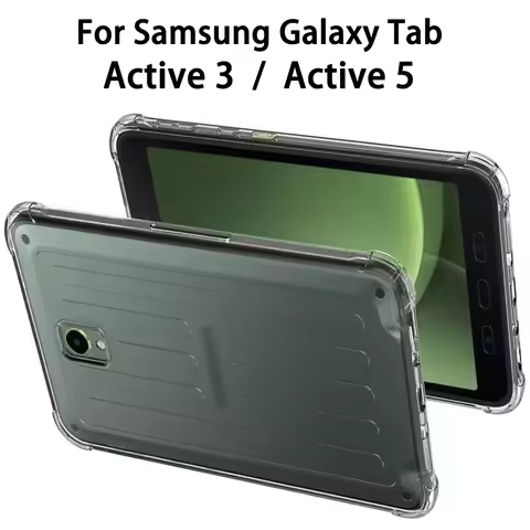 Clear Case For Samsung Galaxy Tab Active 5 / Active 3 2024/2020 8 inch SM-X300/X306B/T570/T575/T577 