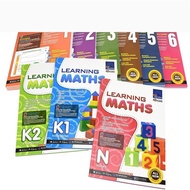 RRR666 “SAP Learning Math Grade N-K/1/2/3/4/5/6”Kindergarten-Primary School Students Kids Mathematic
