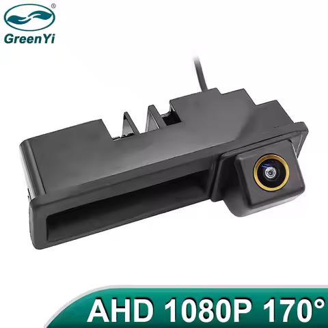 GreenYi 170° HD AHD 1080P Car Rear View Camera For Audi A3 (8P) S3 (8P) RS3 (8PA) A4 S4 (B6 B7) A6 S