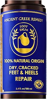 Dry Cracked Heels Repair | Organic Foot Cream for Dry Feet & Callus with Jojoba, Lavender, Almond, O