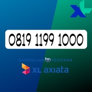 Nomor cantik 0819 1199 1000 Kartu XL 4G 5G GB025
