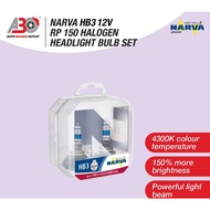 Narva Hb3 Plus 100 +100% Halogen Light Bulbs Headlight ...