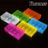 YUSENSS 18650 Battery Box, Coloful 4 AA AA Battery ,  Portable Plastic Anti-slip Battery Box 18350 B