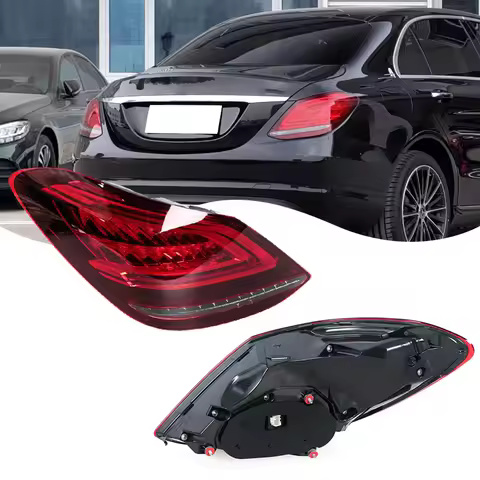 Car LED Taillight For Mercedes Benz C-Class W205 C180 C200 C260 2015-2020 Turn Signal Reverse Light