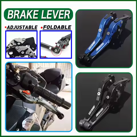 For Suzuki GSX650F GSX 650 F 2007-2016 Accessories Adjustable Folding Brake Lever Clutch Lever Set H