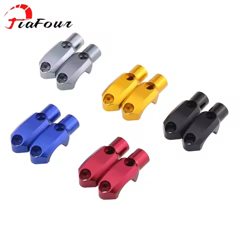 Motorcycle Handlebar Brake Master Cylinder Mirror Clamps Positive Wire M10*1.5MM For F900XR F900R 19