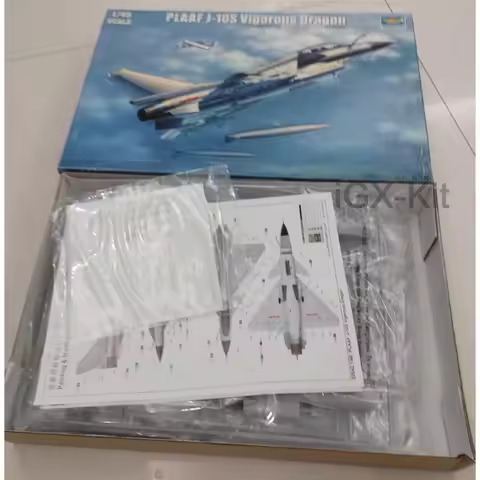 Trumpeter 1:48 Scale PLAAF J10 J0S J-10S Vigorous Fighter Model Kit