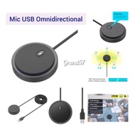 Mic Omnidirectional USB Conference mikrofon zoom meeting rapat omni