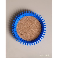 Cork Coaster - Cup Coaster (3d printed)