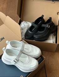 🌺全新100% Comme des Garcons x SALOMON薩洛蒙 Mary Jane 瑪麗珍涼鞋 厚底 黑色 白色 女款