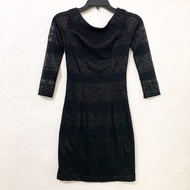 Liquidation / 2hand/ pass personal items lace dress size XS, slim dress, lace body dress, party dres